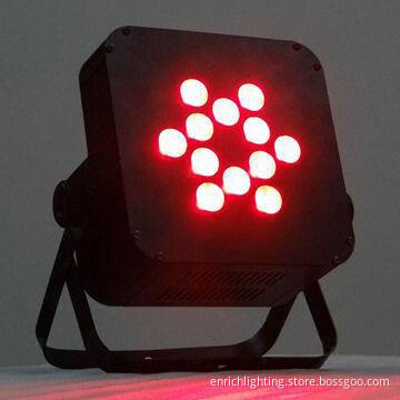 Portable Battery-operated Wireless LED PAR/LED Stage Light with 40W Power, 4 or 6 DMX Channels